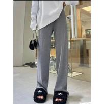 Women's High Waist Wide Leg Pants Fleece Lined Soft Casual Winter Lounge Pants one size fits all
