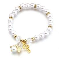 Baby Shower Favor Christening Bracelet Angel Baby Shower Girl Boy Baptism Gift
