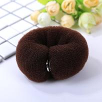 Foam Hair Bun Maker for Dreadlocks - DIY Hair Styling Tool with Snaps, Round Bun Hair Piece one size