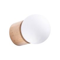 Minimalist wall sconce light wood BOOMO 1xG9 8W SL.1192 Sollux Lighting
