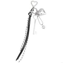 Anti-Lost Woven Leather Rope Keychain Handmade Leather Phone Charm Keyring  Jewelry Accessories