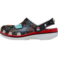 Crocs POKEMON Co-branded Classic Clog Toddler Soft Comfort Low Top Walking Shoes Black 211345-90H 22-23
