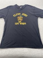 Elton John Las Vegas Saturday Nights Alright For Fighting Graphic Tee Mens XXL Unisex T-Shirt S