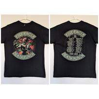Five Finger Death Punch Large T-Shirt 2019 And Justice for None Tour Cities Unisex T-Shirt S
