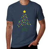 Gaming Christmas Tree White Tshirt Odor Resistant Short Sleeve Top S