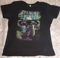Avenged Sevenfold The Stage TShirt Adult Large Black Band Tour Promo Metal Music Unisex T-Shirt S