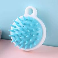 1Pcs Hair Makes Hair Smooth Stimulates Growth Brushes Soft Silicone Hair Brush Massage Comb Head Cleaning Scalp Applicator