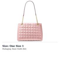MICHAEL KORS Soho PU With Polyester Tote Bag, Shoulder Bag Medium Womens Pink 35S6G1SE2Y-PINK One Size 1