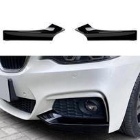Tiesioginis pakeitimo šoninio spoilerio dangtelis BMW 2 serijai F22 F23 juoda