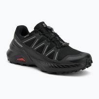 Moteriški bėgimo bateliai Salomon Speedcross Peak GTX juoda/juoda/fantomas