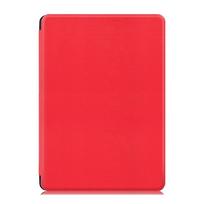 Auto Sleep/Wake Smart Case PU Leather Funda Protective Shell for Kobo Aura H2O Edition 2 raudona