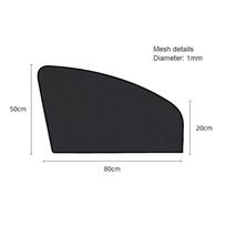 Magnetinis automobilio saulės skydelis, apsaugantis nuo UV spindulių, automobilio užuolaida, automobilio lango skydelis nuo saulės, šoninio lango tinklelis, vasaros apsauginė langų plėvelė