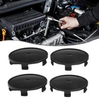 4 vnt. 68 mm Automobilio Rato Centrinis Gaubtas Padangos Ratlankio Stebulės Gaubtelis Universalus ABS Plastikas Juodas Stebulės Centro Gaubtas Automobilio Aksesuarai CHINA
