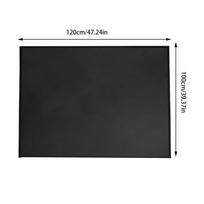 Under Grill Mat for Outdoor Charcoal Gas Grill Smoker Heat Resistant BBQ Fireproof Mat for Patio Lawn Garden Floor