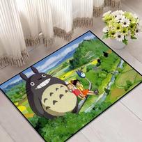 T-Totoro Non-slip Absorbent Door Mat for Bedroom Kitchen Bath Super Soft Anime Carpet Classic Foot Rug 30X50CM