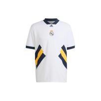 Adidas SS23 Icons Retro Real Madrid Football Sports Short Sleeve Jersey Men Tops White HT6456 XXL