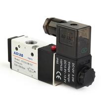 Pneumatic Solenoid Valve 110*65*22mm Accessories Metal+Plastic Replacement 3 Way DC 12V G 1/4 1/4 PT Air Pneumatic China Mainland