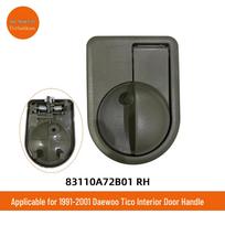 Fits 1991-2001 DAEWOO Tico Interior Door Handle (Part Numbers: 83110A72B01, 83130A72B01) gray