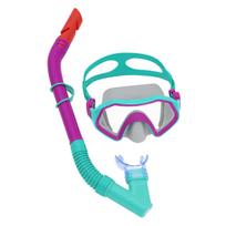 Bestway 24025 Purple And Turquoise Snorkel Set