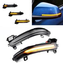 LED dinaminių posūkių ant veidrodėlių komplektas skirtas BMW X1 E84 (12-15), tamsinti
