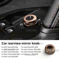 Metal Knob for Cupra Formentor, Leon, Seat Leon, Ateca, Tarraco 2020-2026, Ibiza, Arona, Cupra Ateca 2022-2026 Car Rearview Window One Size