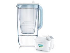 Brita Glass filter jug 2.5l + 2 PRO Pure Performance cartridges