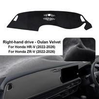 Interior Moulding Dashboard Cover Pad for 2022–2026 Honda HR-V Sunshade Protector Anti-UV Dash Mat Non-slip Pad RHD Olan Fluff