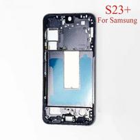 For Samsung Galaxy S23+ Middle Frame Bezel S23 Plus LCD Display Refurbish Replacement Repair Parts S23plus Black EU