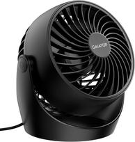 Desk Fan, 5-Inch Portable Electric Table Desktop Air Circulator Fans, Small but Powerful with 3 Speed 360° Adjustable Tilt for C
