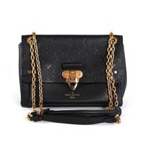 [Pre-Owned] Vavin PM Lock Closure Grainy Leather Empreinte Chain Bag Handbag Crossbody Shoulder Bag - Very Good #1F0QEDE ONE SIZE