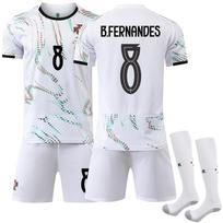 Soccer Uniform Set, Short Sleeve Football Jersey and Shorts Sportswear Kit for Training, Matches and Team Activities 2XL（Rec. Height 190-200CM）