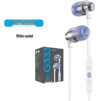 Logitech G333 In-Ear Gaming Headset balta