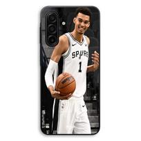 Coque Pour Samsung Galaxy A56 Victor Wembanyama San Antonio Spurs n°1 Maniacase