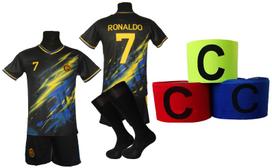 Ronaldo Al Nassr children's soccer kit + socks + headband 140