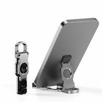 Metal Fidget Spinner Cell Phone Holder Foldable Desktop Mobile Phone Holder  Desk Use
