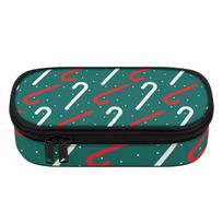 School Supplies Organizer 300D Polyester Printed Zip Around Closure with Main Compartment Mesh Pocket and Pen Slots for Boys Girls One Size