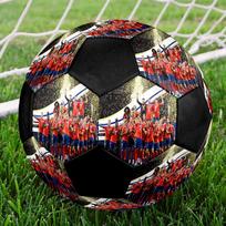 Ispanijos nacionalinė futbolo komanda Dydis 5 Futbolo kamuolys, Mašininis siuvimas PVC, Patvarus & Aukštas atšokimas, Tinka visoms amžiaus grupėms, gerbėjų atributika, rungtynėms & lauko naudojimui. red