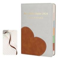 2026 A5 Weekly Monthly Planner Coil Notebook Daily Schedule Book  School Office Supplies