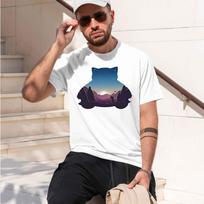 Sunset Silhouette 2026 New Model Unisexs Shortsleeve Crewneck Tshirt Classic Casual Multiple Colors And Sizes For Daily Wear All S