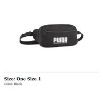 PUMA Polyester Fanny Pack Regular Unisex Black 090349-01 One Size 1