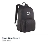 PUMA Nylon Backpack Regular Unisex Black 090568-01 One Size 1