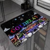 Classic Pop Rock Band C-Coldplay Floor Mat Rectangle Anti-slip Home Soft Badmat Front Door Indoor Outdoor Mat Welcome Doormat 40cm x 60cm