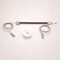 BWR5034 Window Regulator Repair Kit Rear Right for BMW 5 Series E60 E61 2003-2010 4/5 Door 51357184746
