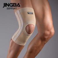 JINGBA SUPPORT Elastic knee brace support spring knee pad volleyball basketball knee protector rodillera deportiva M
