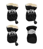 Soft-soled Dog Shoes And Socks, Winter , Fleece-lined Rain Boots, Warm And Non-, Small And Medium-sized Dog 1