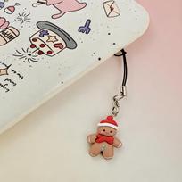 Christmas Gingerbread Man Phone Lanyard Instantly Adds a Warm Holiday Atmosphere to Your Daily Life When Hung on Your Phone 1pc