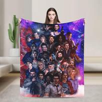 Dead by Daylights Art Plush Blanket Child Flannel Throw Super Warm Custom Quality For Home Decor Couch Bedspread Present 75x90cm