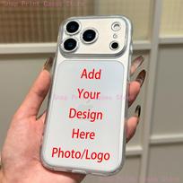 Customized Image Phone Case For iPhone All Models 17,16,15,14,13,12,11,Pro,Max,Plus,X,XS,SE4,Mini,Soft HD Transparent Case DIY TPU&iPhone 11