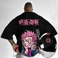 Jujutsu Kaisen Ryomen Sukuna anime T-shirt shirt costumes cotton cotton unisex S
