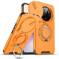 For Realme 14 Pro Case Realme 14 Pro + Cover 14Pro Plus Magnetic Ring Armor Slide Camera Lens Case Magsafe Wireless Charge Cover realme 14 Pro